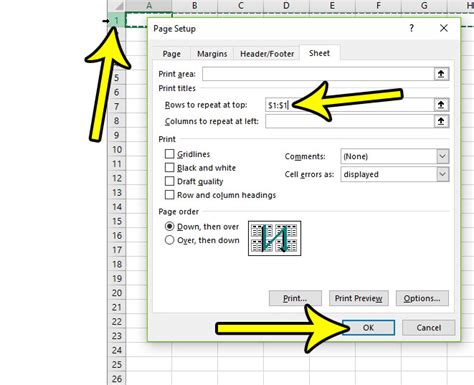 how to print row 1 on every page excel: A comprehensive guide for mastering Excel's printing secrets